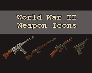 World War II Weapon Icons